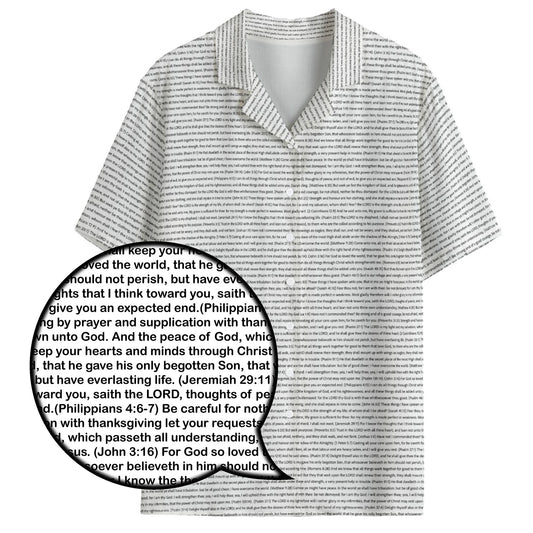 Unisex Aloha Hawaiian Shirt | Bible Verse & Scripture