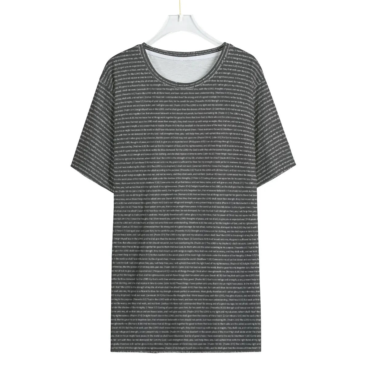 (Natural Cotton) Men Rounded Neck T-Shirt | Song Lyrics