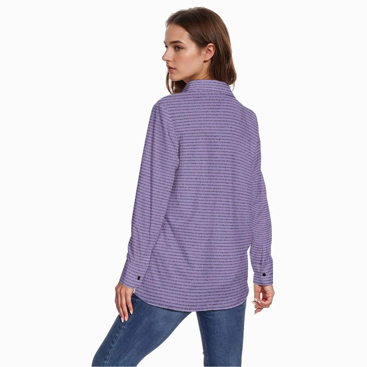 Women Long Sleeve Shirt | Personalized Song Lyrics