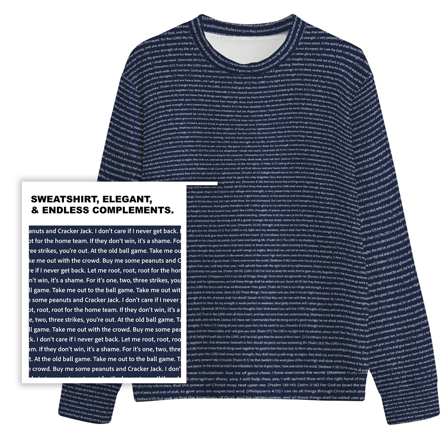 Unisex Heavy Polar Fleece Sweatshirt | Personalized Song Lyrics & Custom Text
