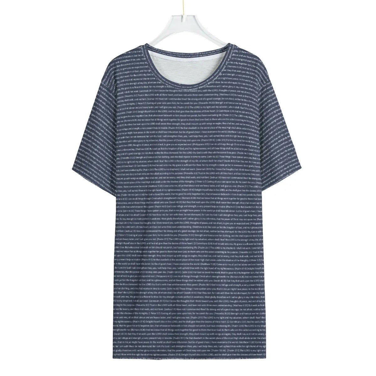 (Natural Cotton) Men Rounded Neck T-Shirt | Song Lyrics