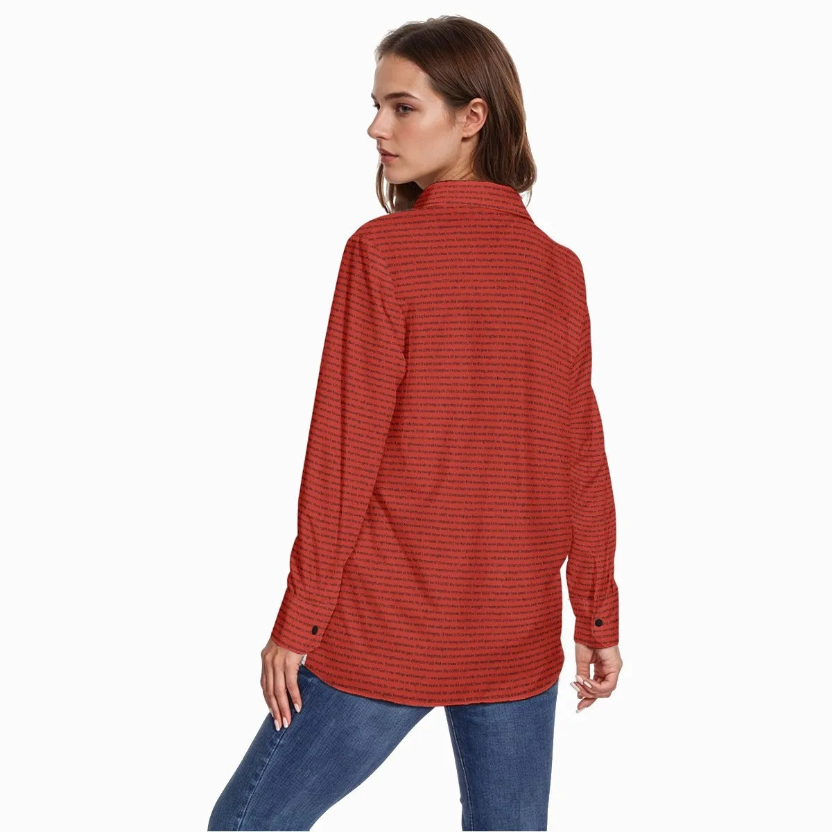 Women Long Sleeve Shirt | Personalized Song Lyrics