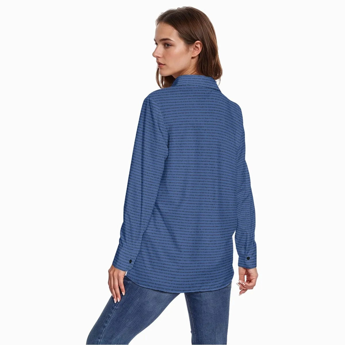 Women Long Sleeve Shirt | Personalized Song Lyrics