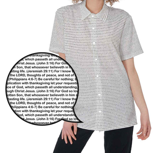Women Short Sleeve Shirt | Bible Verse & Scripture