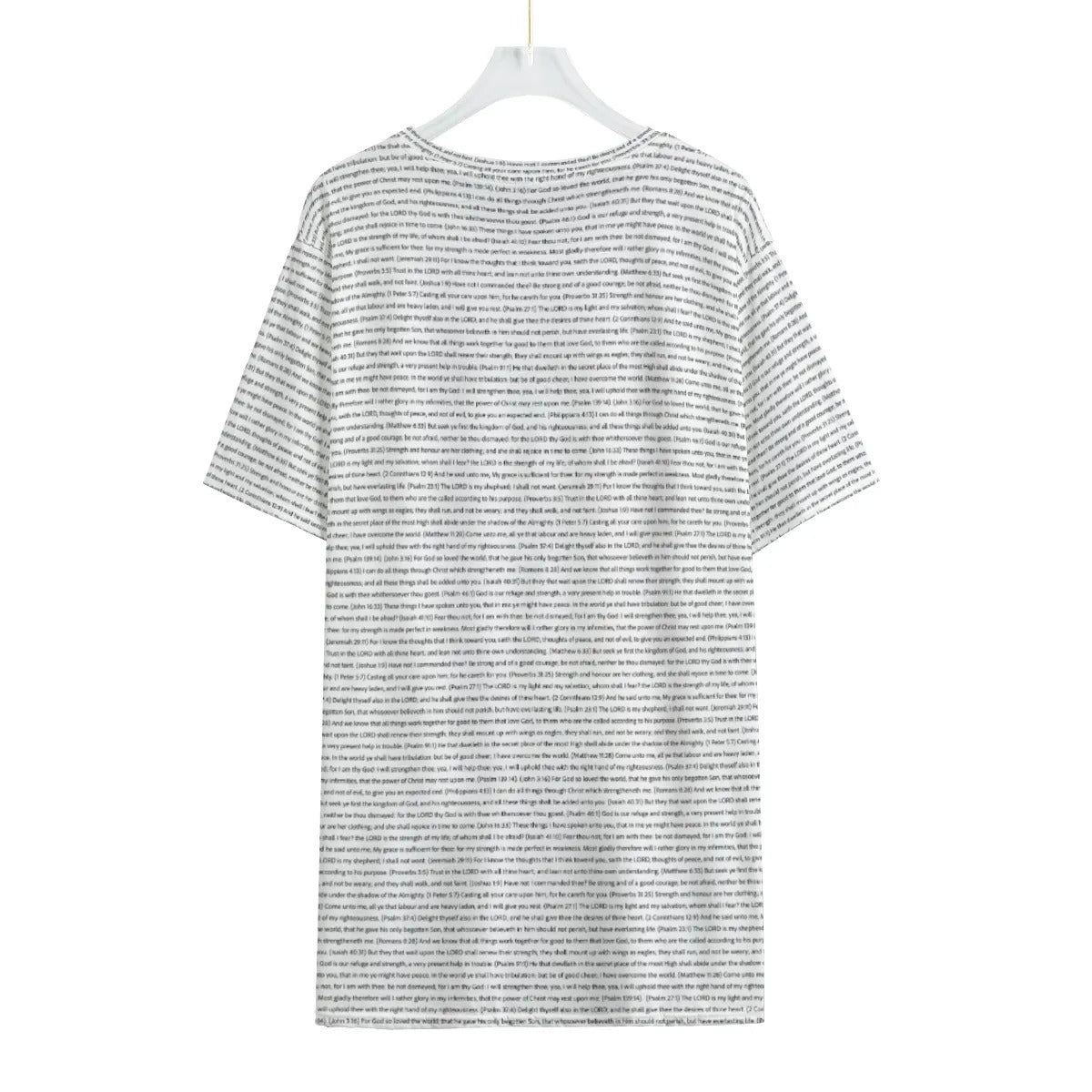 (Natural Cotton) Men Rounded Neck T-Shirt | Song Lyrics