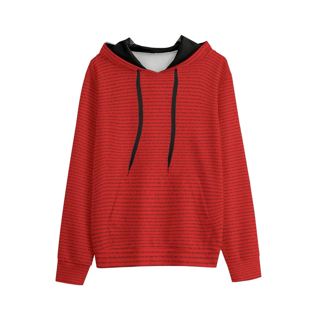 Women's Heavy Polar Fleece Pullover Hoodie | Personalized Song Lyrics & Custom Text