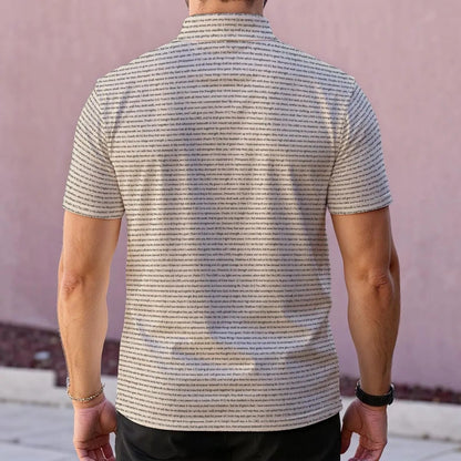 Men's Classic Polo Shirt | Personalized Bible Verses