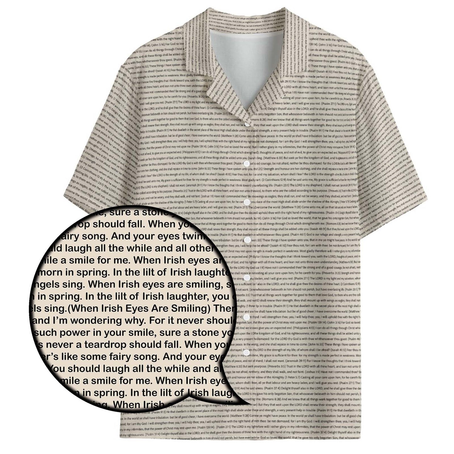 Aloha Hawaiian Cotton Shirt | Song Lyrics