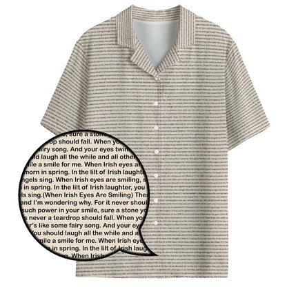 Aloha Hawaiian Cotton Shirt | Song Lyrics