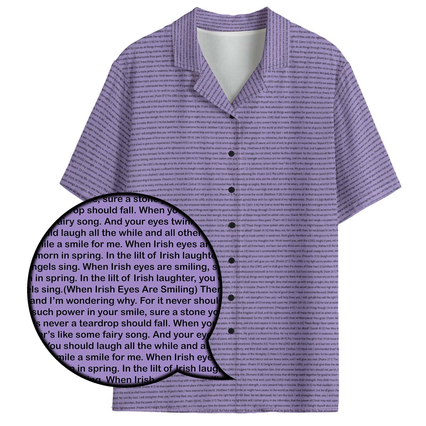 Aloha Hawaiian Cotton Shirt | Song Lyrics