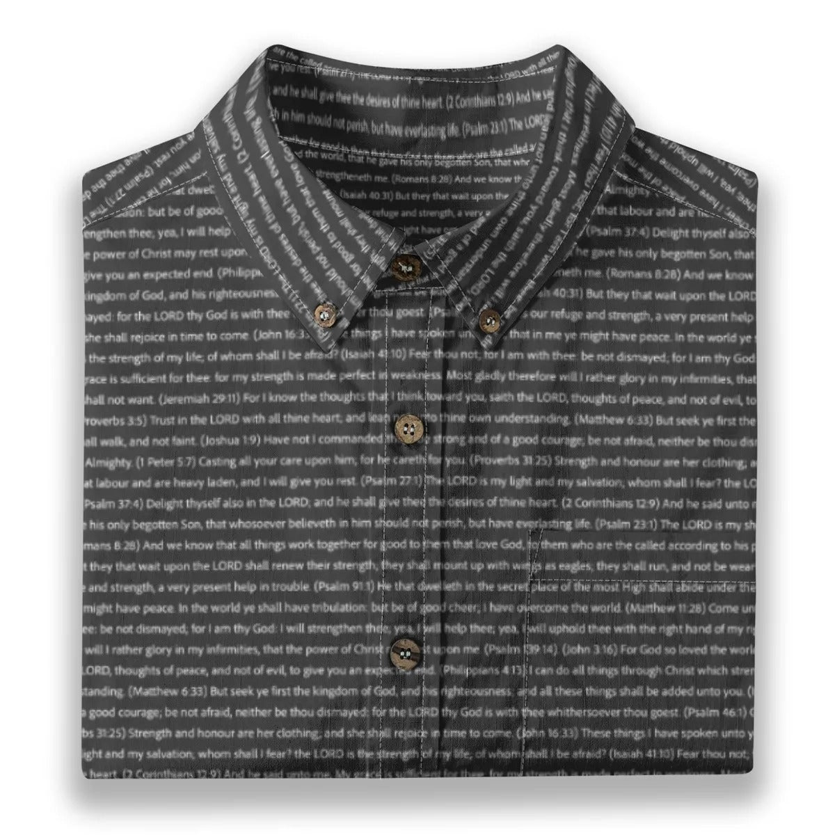 (Premium Cotton-Linen Texture) Men Casual Short Sleeve Shirt | Song Lyrics