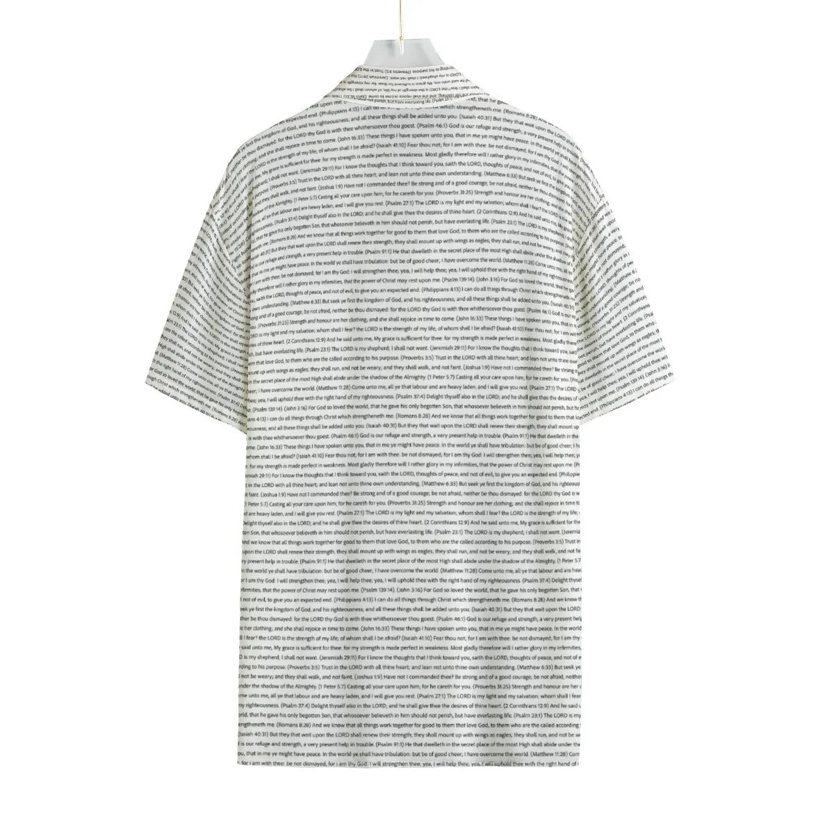 Men Short Sleeve Button Shirt | Song Lyrics