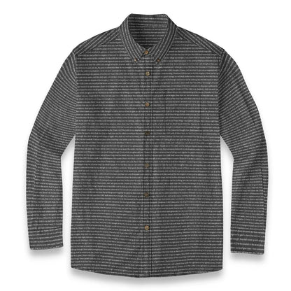 (Premium Cotton-Linen Texture) Men Casual Long Sleeve Shirt | Bible Verse & Scripture