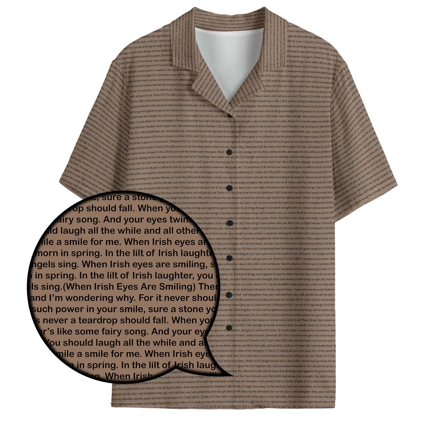 Aloha Hawaiian Cotton Shirt | Song Lyrics