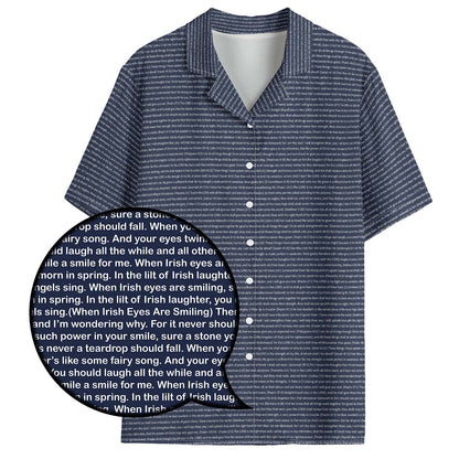 Aloha Hawaiian Cotton Shirt | Song Lyrics