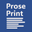 Prose Print logo