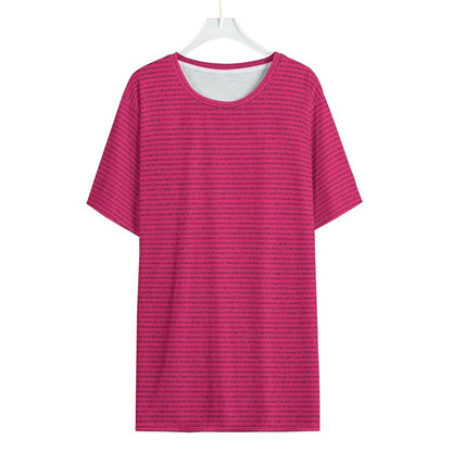 (Natural Cotton) Women Rounded Neck T-Shirt | Song Lyrics