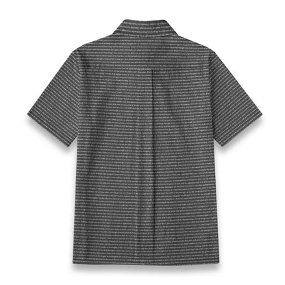 (Cotton-Linen Texture) Women Short Sleeve Shirt | Song Lyrics