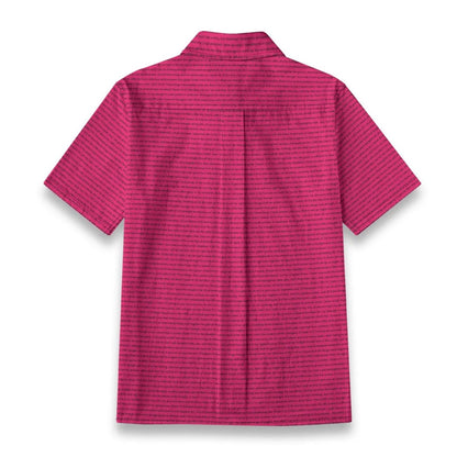 (Cotton-Linen Texture) Women Short Sleeve Shirt | Song Lyrics