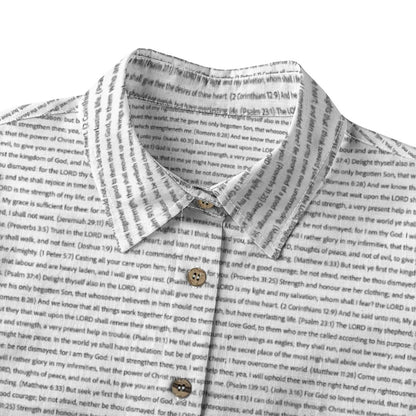 (Cotton-Linen Texture) Women Short Sleeve Shirt | Song Lyrics